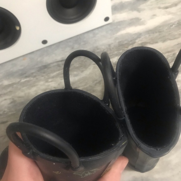 Toddler Baby Boys Size 4 Rain Boots New Dinosaur Print - Picture 2 of 4